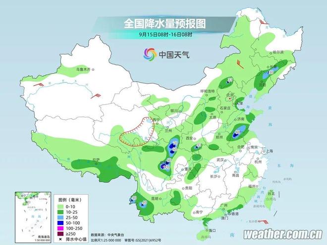 河北大范围降雨今天到未来三天…